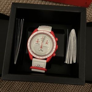Swatch x omega mission to mars watch